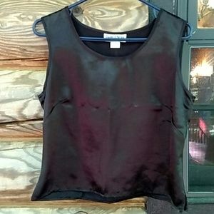 Brown top, size 8, Danny & Nicole.